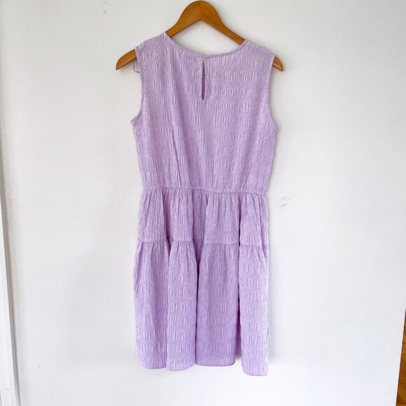 NWT Mayoral Lilac Cotton Dress, Size 14/16 - Picture 3 of 6